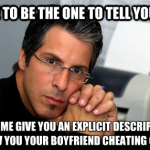 men cheating