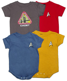Star Trek Onesies for the Dating Impaired How Sexy Can One Be Wearing a Star Trek Onesy? The world may never know...
