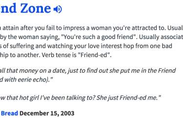 friend zone myth