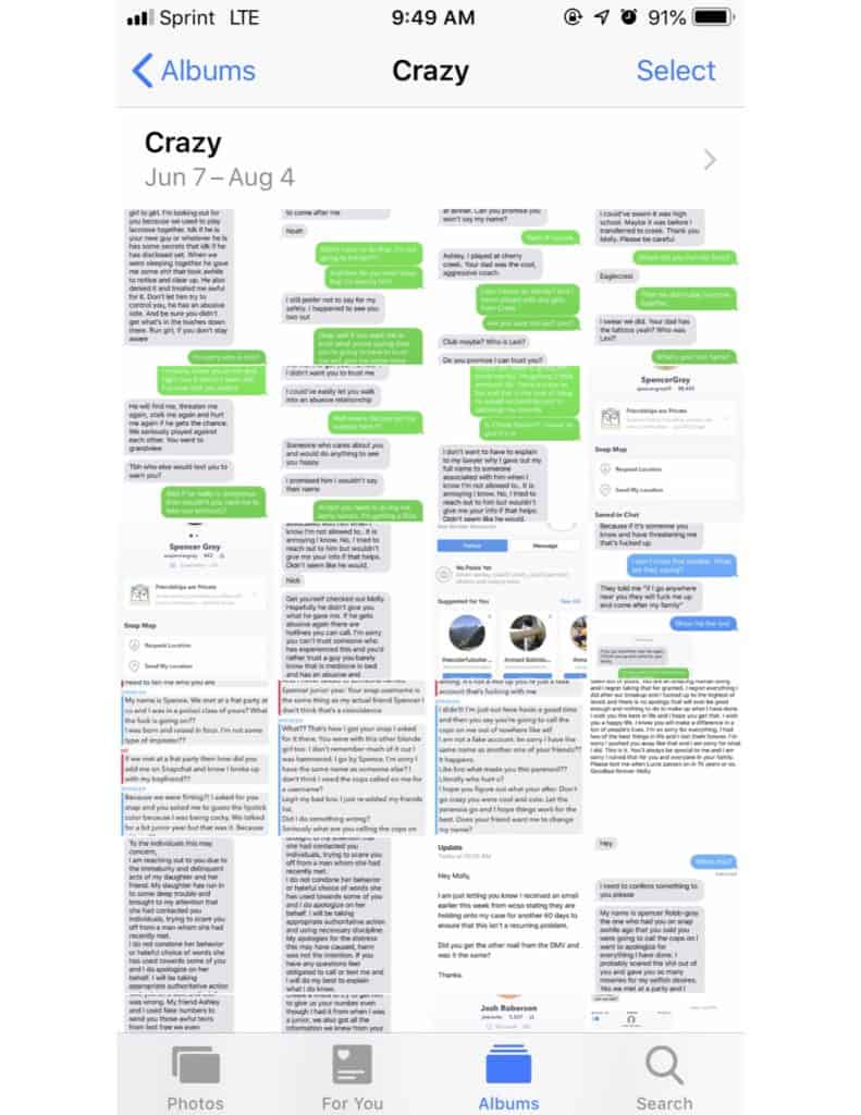 crazy texts